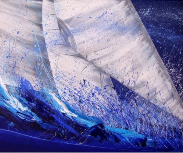 - Acrylic on Canvas, Painting by Annabel Menheneott, measuring 50 x 60 cm (H x W) framed at 53 x 64 cm £850